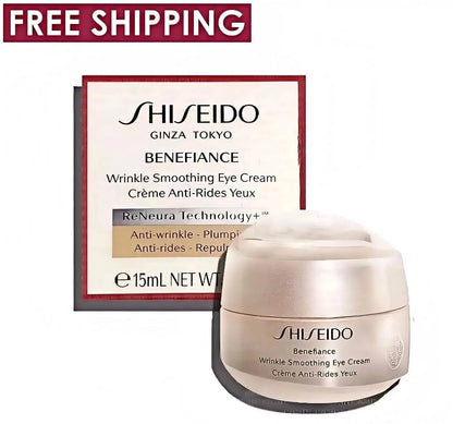 Benefiance Wrinkle Smoothing Eye Cream 0.51 oz / 15 mL – 2 Pack