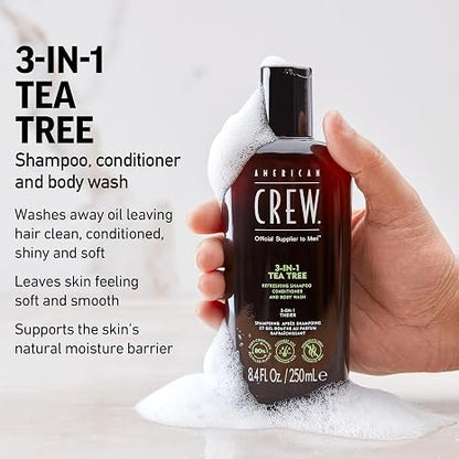 3-in-1 Tea Tree Shampoo, Conditioner & Body Wash 33.8 fl oz